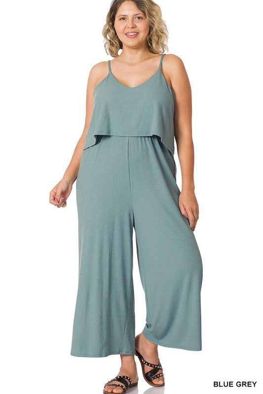 The Rhodes Ribbed Jumpsuit