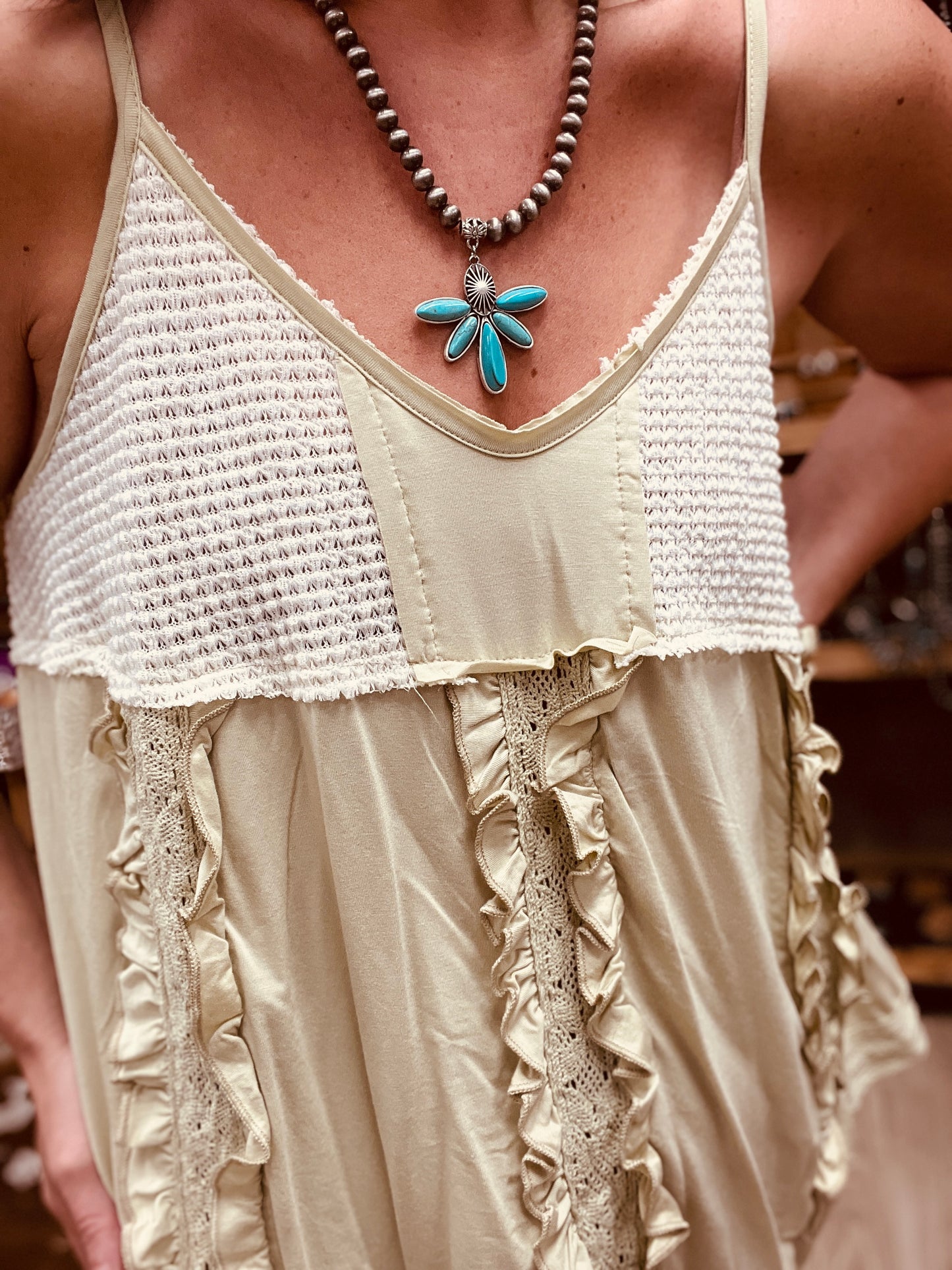 Ruffle Me Pretty Tank