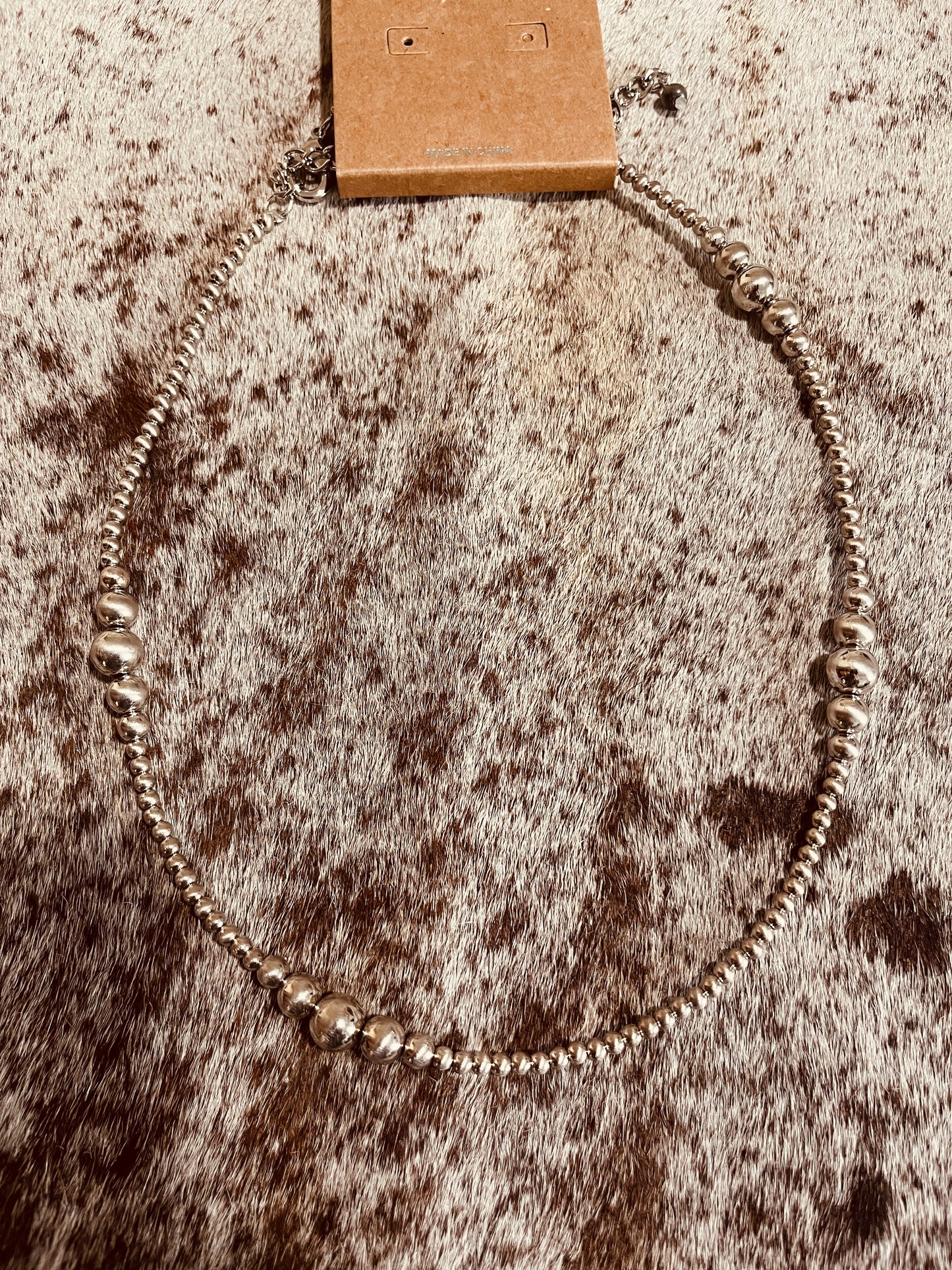 4 Set Western Pearl Bead Necklace