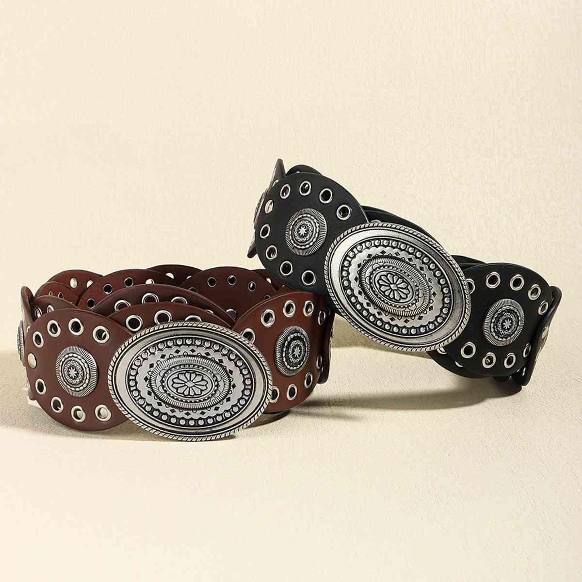 The Oval Concho Belt