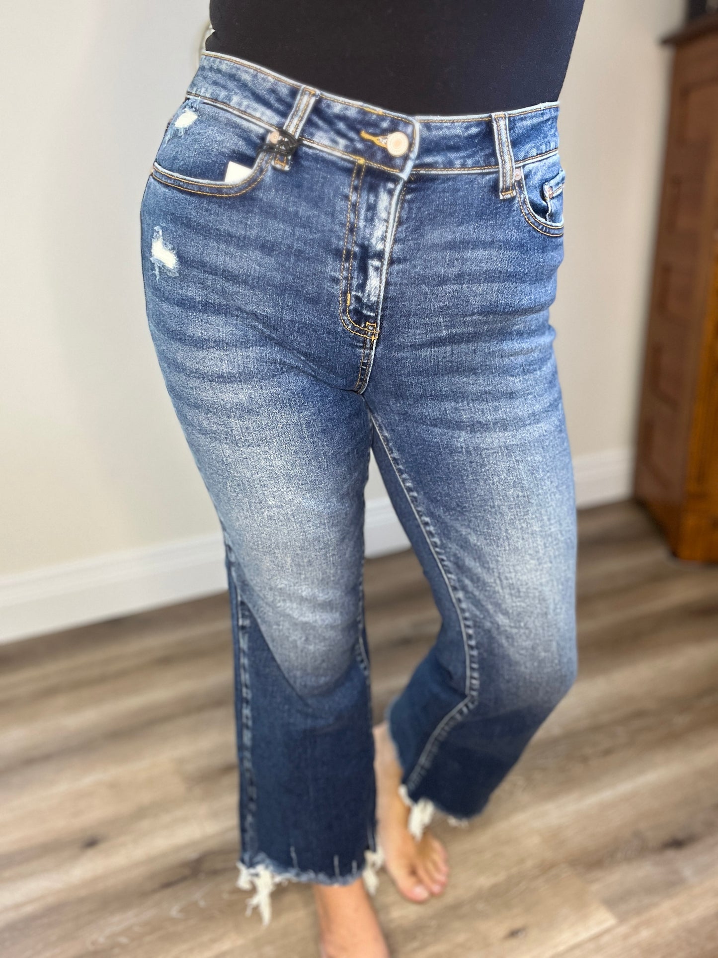 Trendy Stroll Cropped Jean