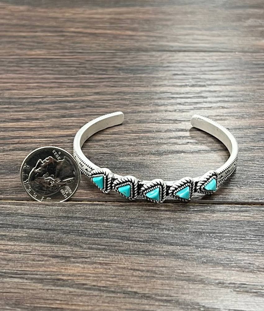 Halo Slim Cuff Bracelet
