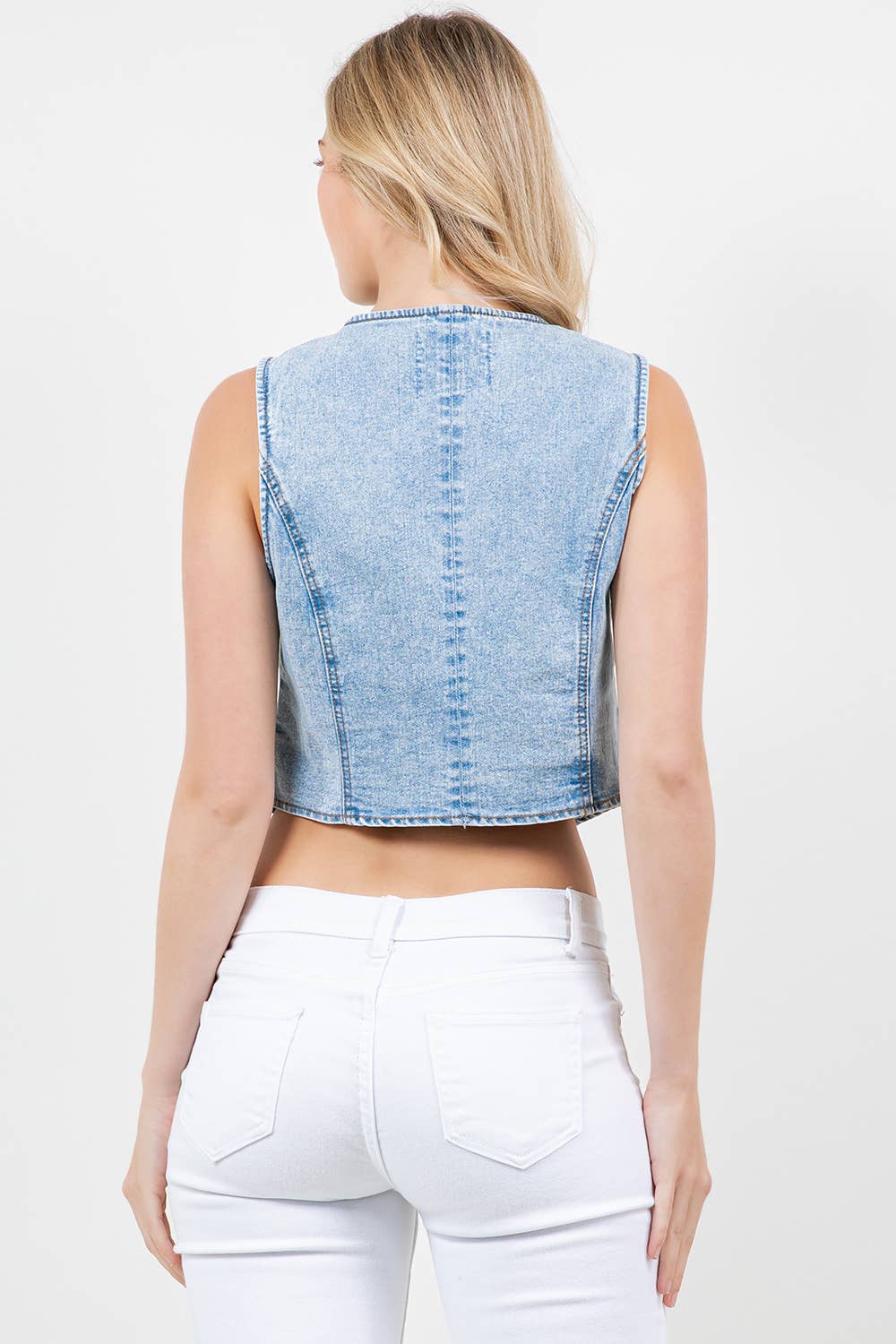 Siesta Key Denim Vest