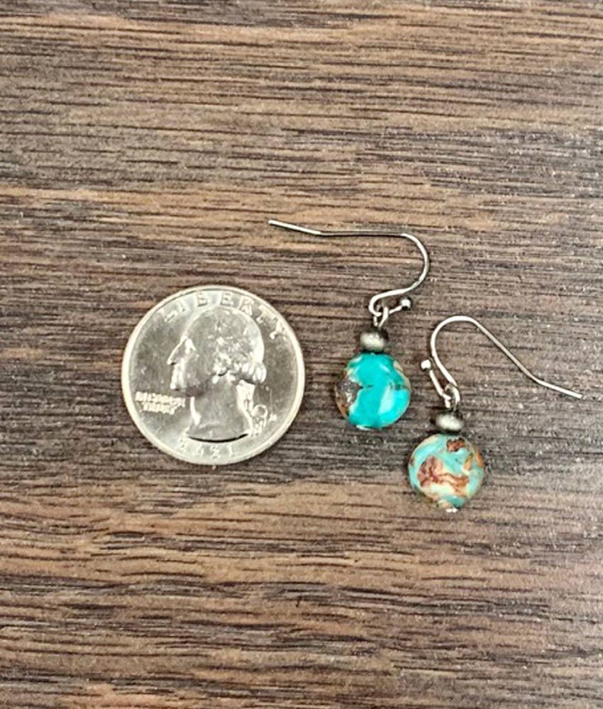10mm Halo Gem Earrings