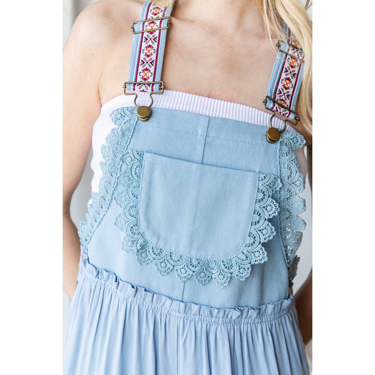Daisy Do Little Romper Overalls - Roaming Gypsy Boutique
