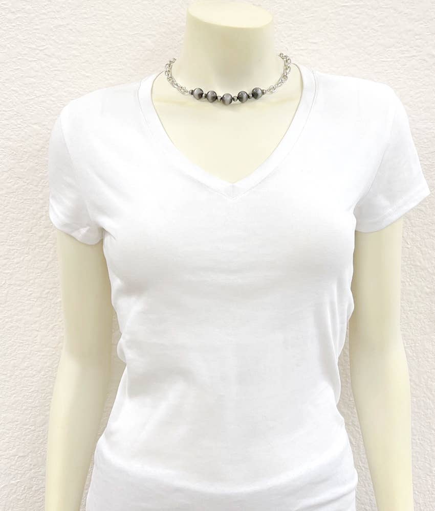 Feisty Chunky Chain Navajo Necklace - Roaming Gypsy Boutique