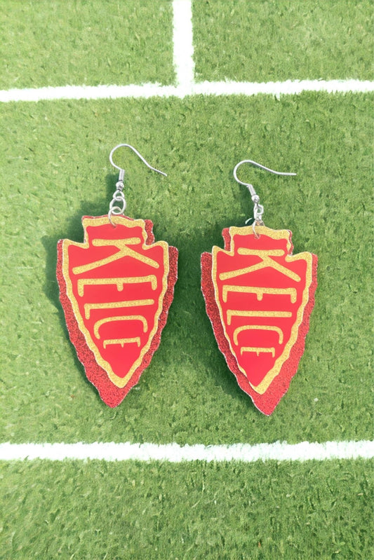 Glitter Faux Leather Earrings - Roaming Gypsy Boutique