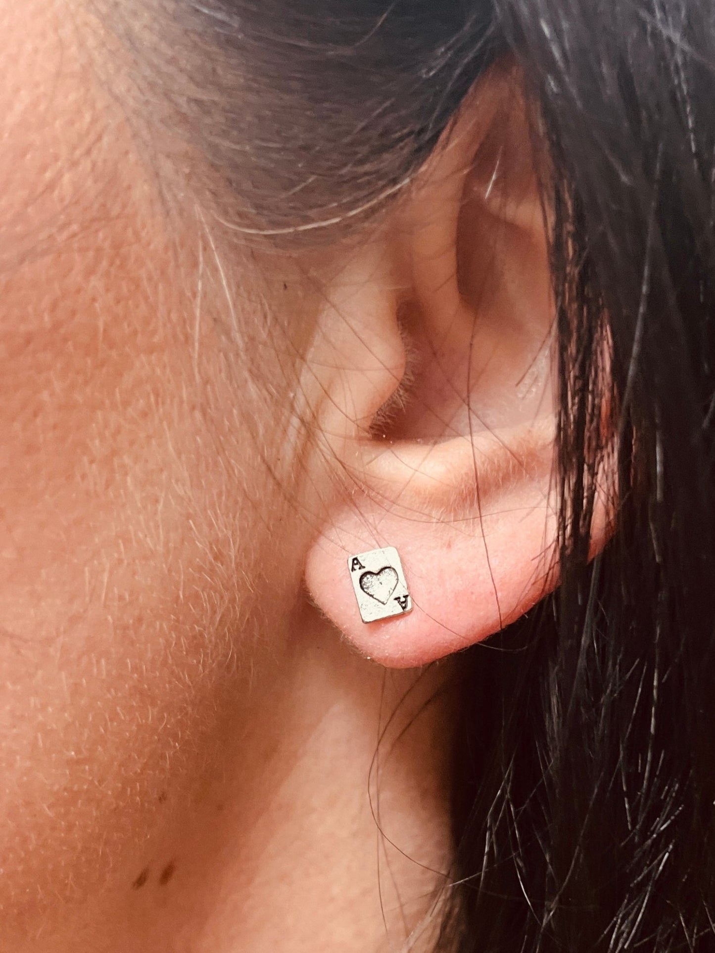 Happy Aces Stud Earrings - Roaming Gypsy Boutique