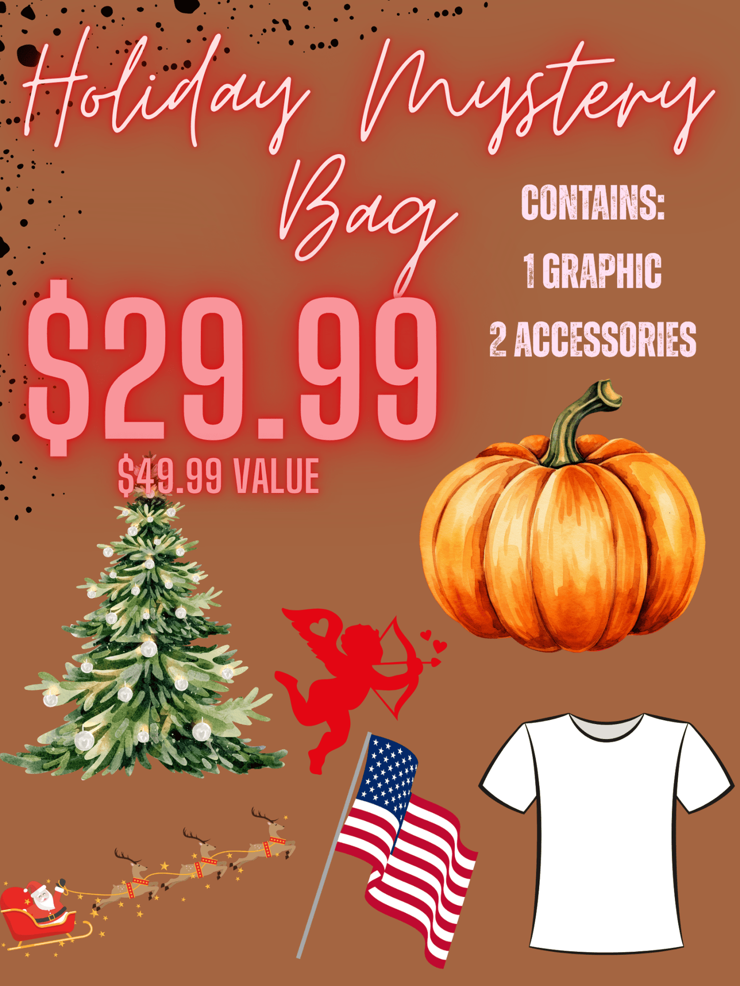Holiday Themed Mystery Bag - Roaming Gypsy Boutique
