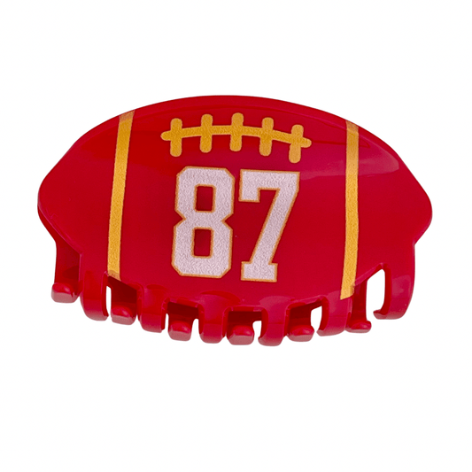 KC Football Claw Clip #87 - Roaming Gypsy Boutique