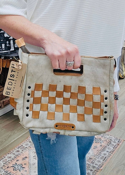 Keiki Bag in Tan & Nectar by BedStu - Roaming Gypsy Boutique
