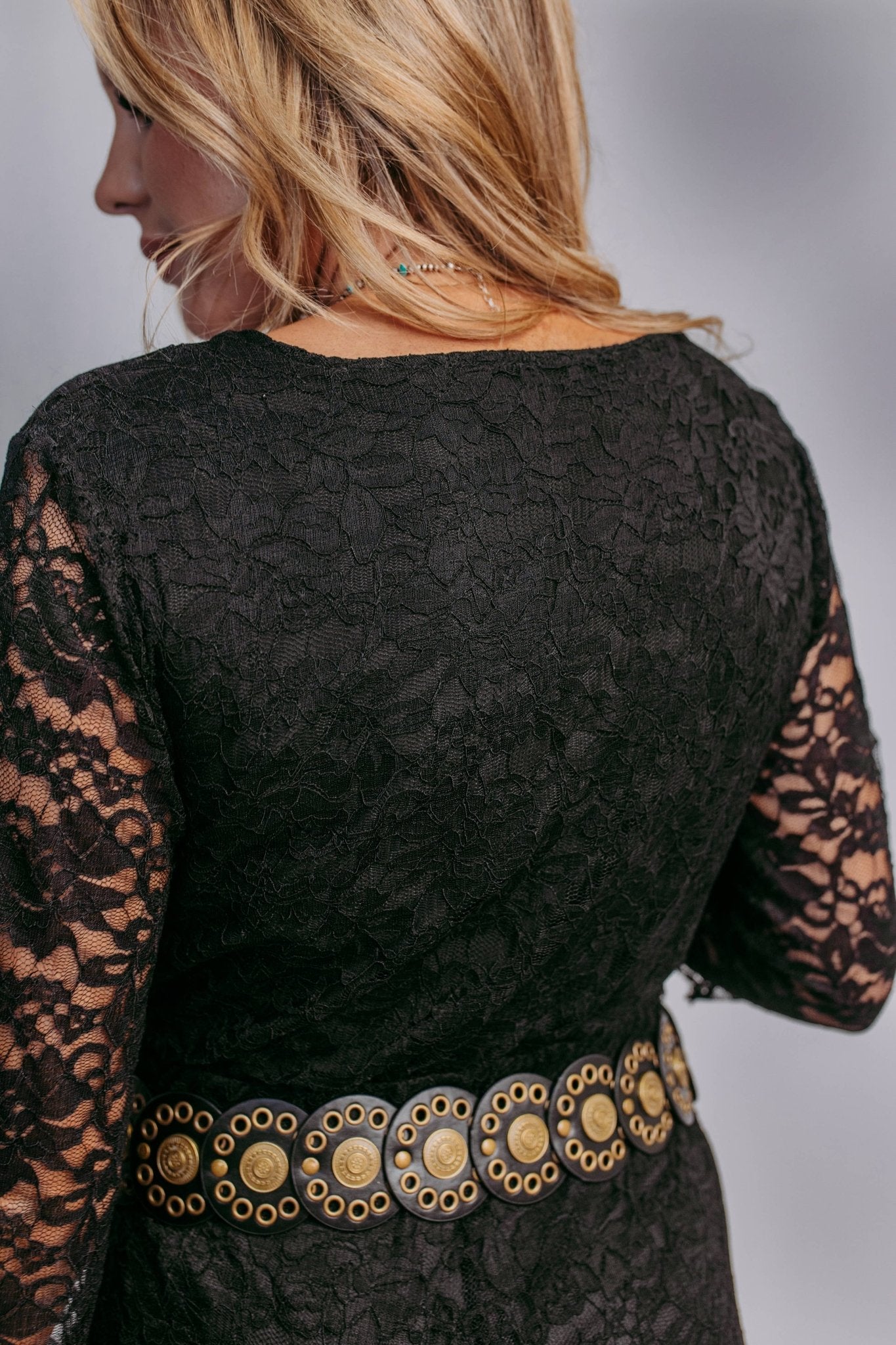 Onyx Lace Romper - Roaming Gypsy Boutique