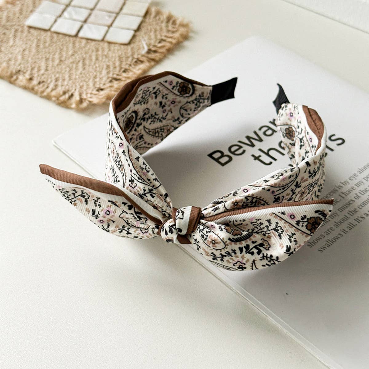 Paisley Boho Green Headband - Roaming Gypsy Boutique