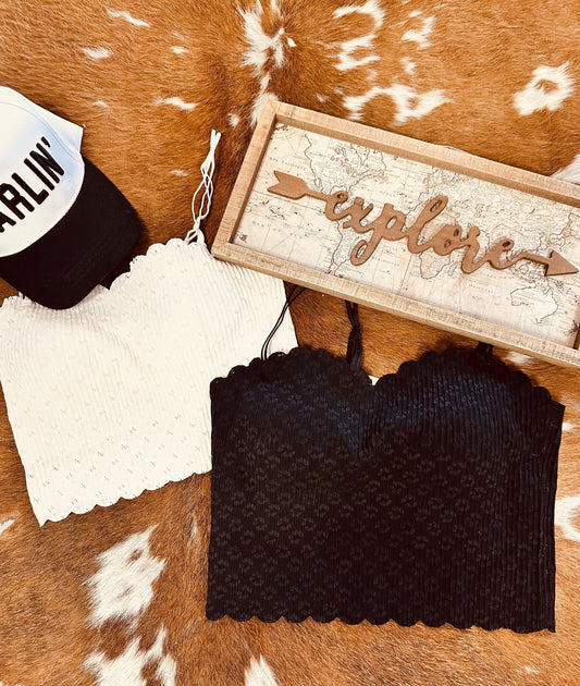 The Ellie Eyelet Bralette - Roaming Gypsy Boutique