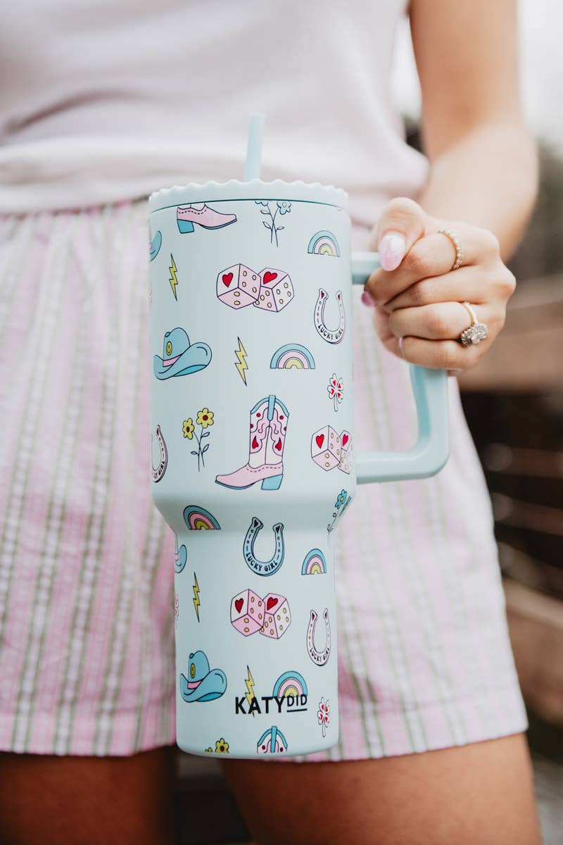 Urban Trend Cowgirl Tumbler - Roaming Gypsy Boutique