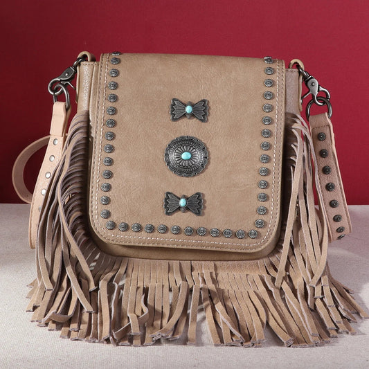 Wranger Mariposa Concho Crossbody - Roaming Gypsy Boutique