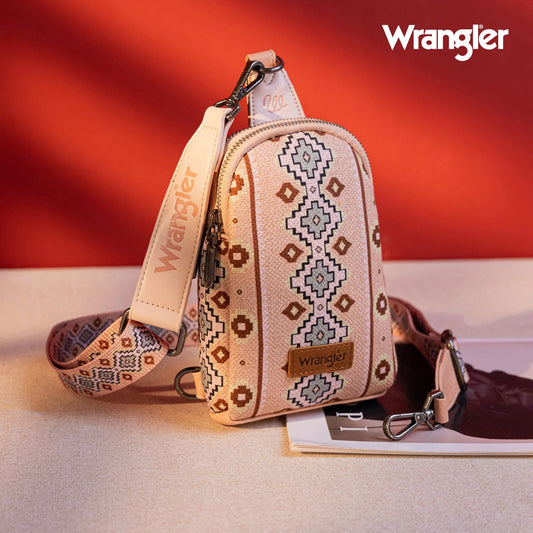 Wrangler Spring Pink Sling Bag - Roaming Gypsy Boutique