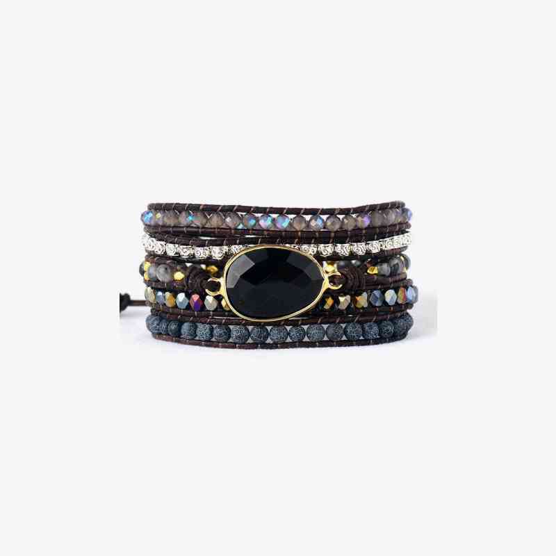 Agate Beaded Bracelet | Beaded Bracelet | Roaming Gypsy Boutique