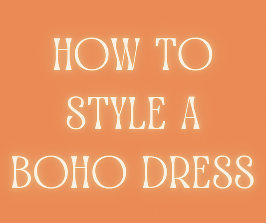 How to Style a Flowy Boho Dress - Roaming Gypsy Boutique