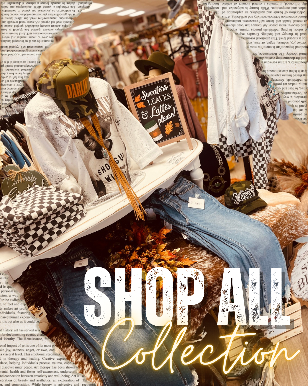 Roaming Gypsy Boutique Shop ALL store collection; women's western & boho fashion
