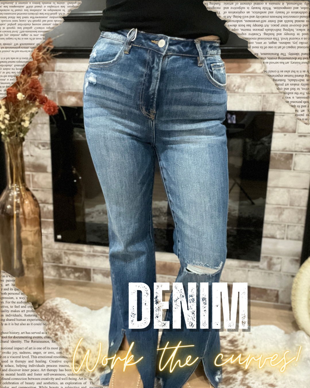 Flattering Jeans | Tummy Control Jeans | Risen Jeans | Zenana Jeans | Jeans with Stretch