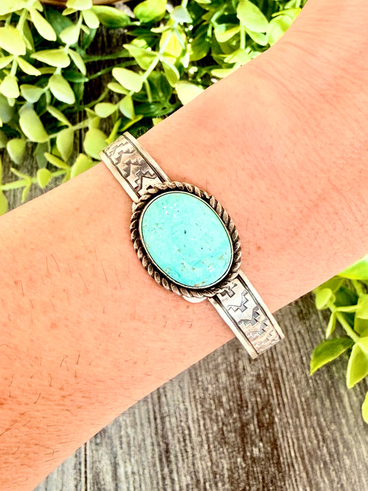 Rick Enriquez ~ Kingman Cuff Bracelet