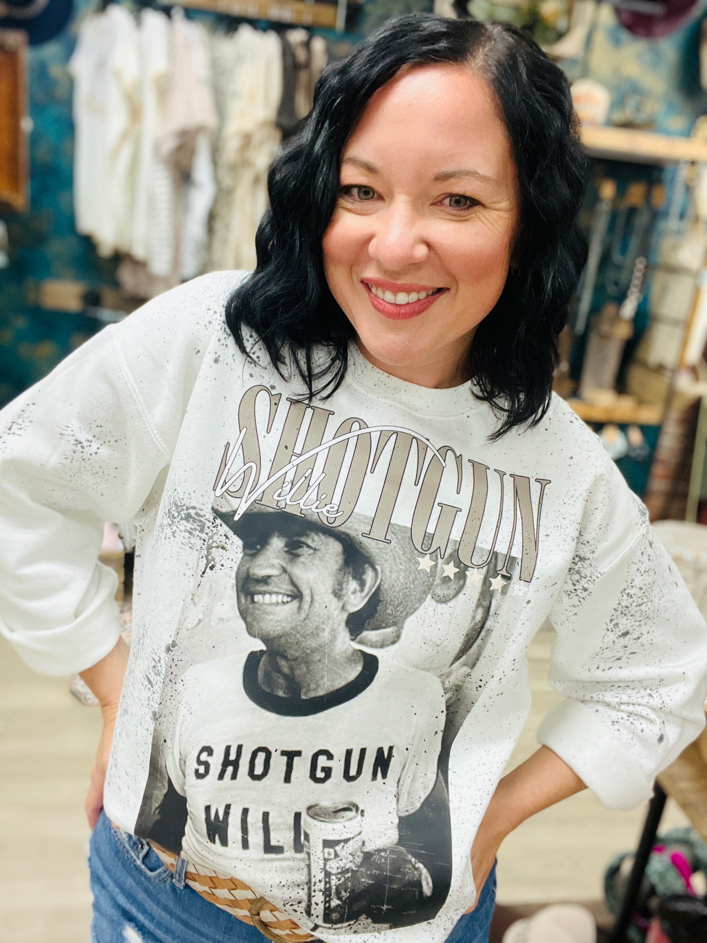 Shotgun Willie Crewneck