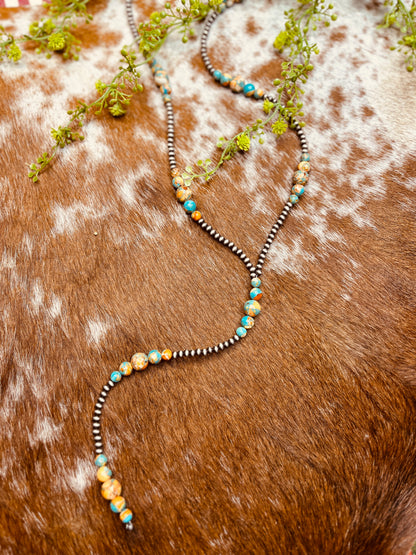 Western Pearl Tassel Necklaces