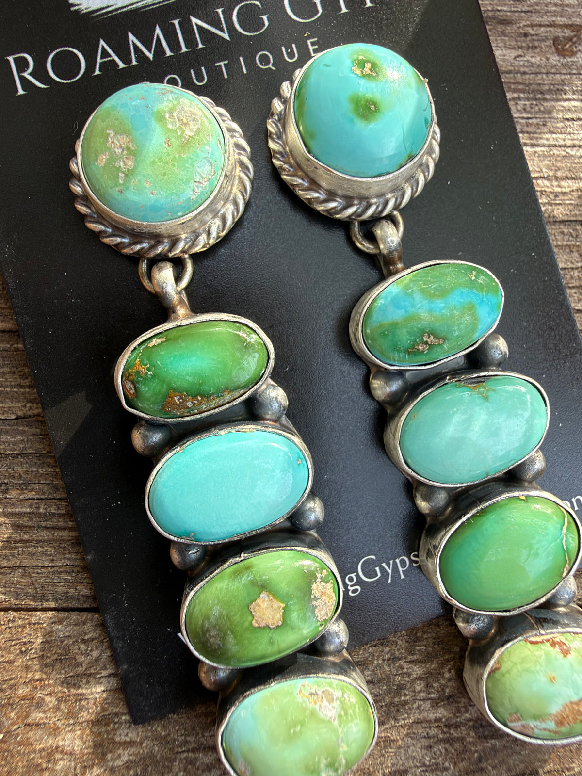 5 Stone Sonoran Earrings