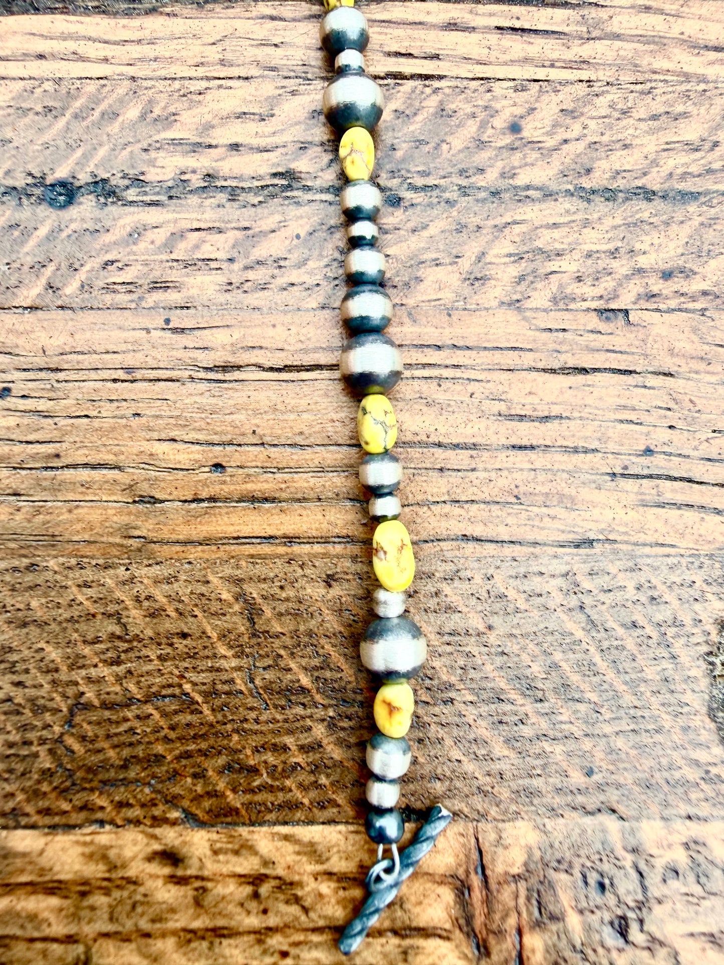 Desert Pearl Toggle Bracelets | Native Strung