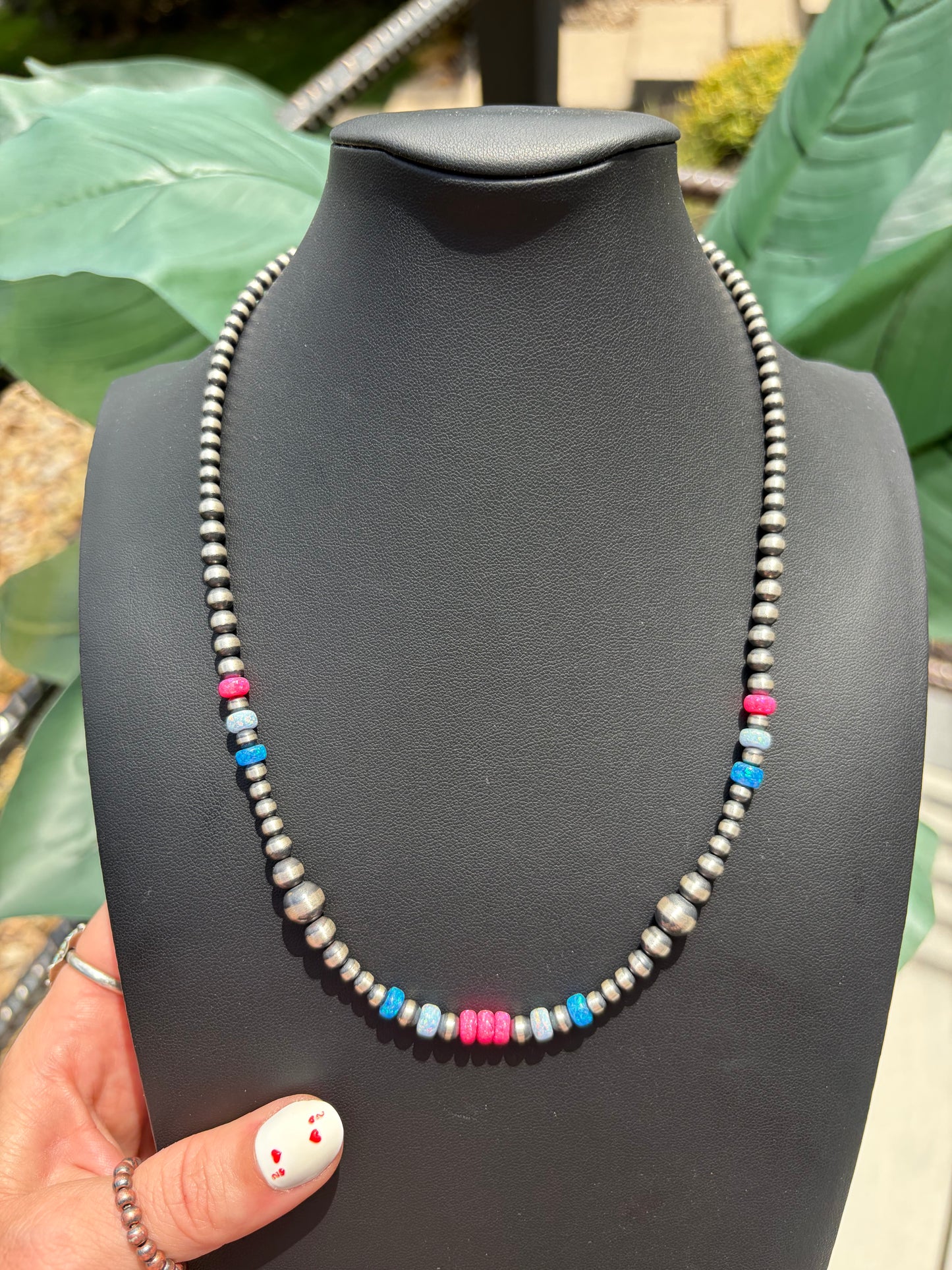 20" Desert Pearl Stacker Necklace Collection