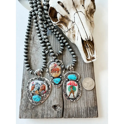 Western Pendant Necklace