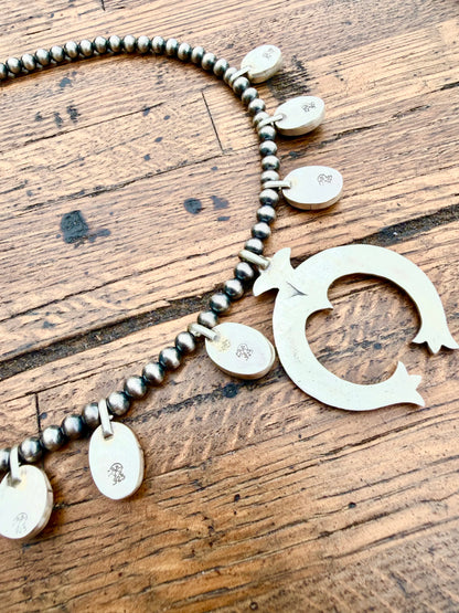 Sonoran Gold Naja Squash Necklace - Largo