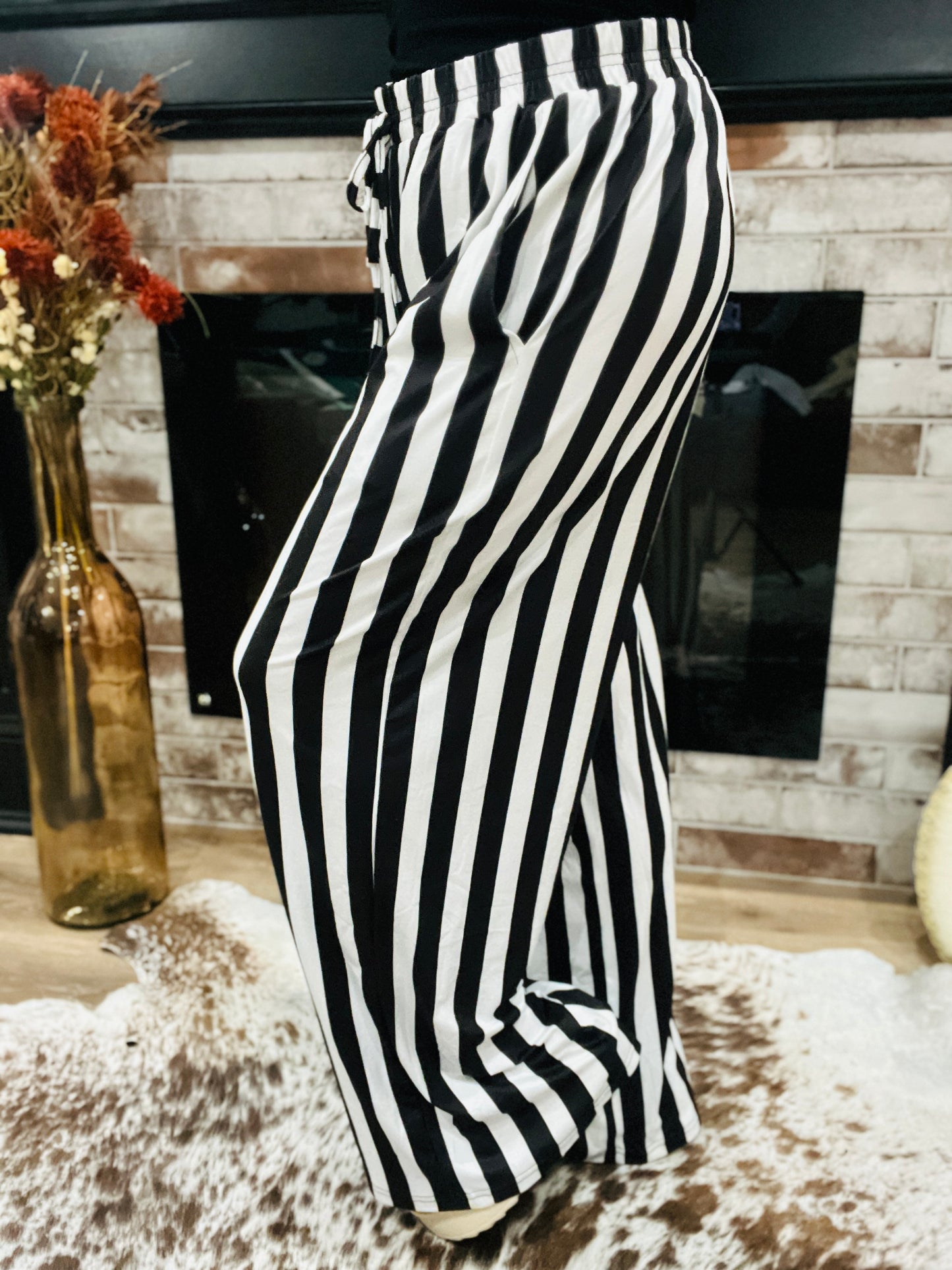 Vertical Vibes Stripe Pants