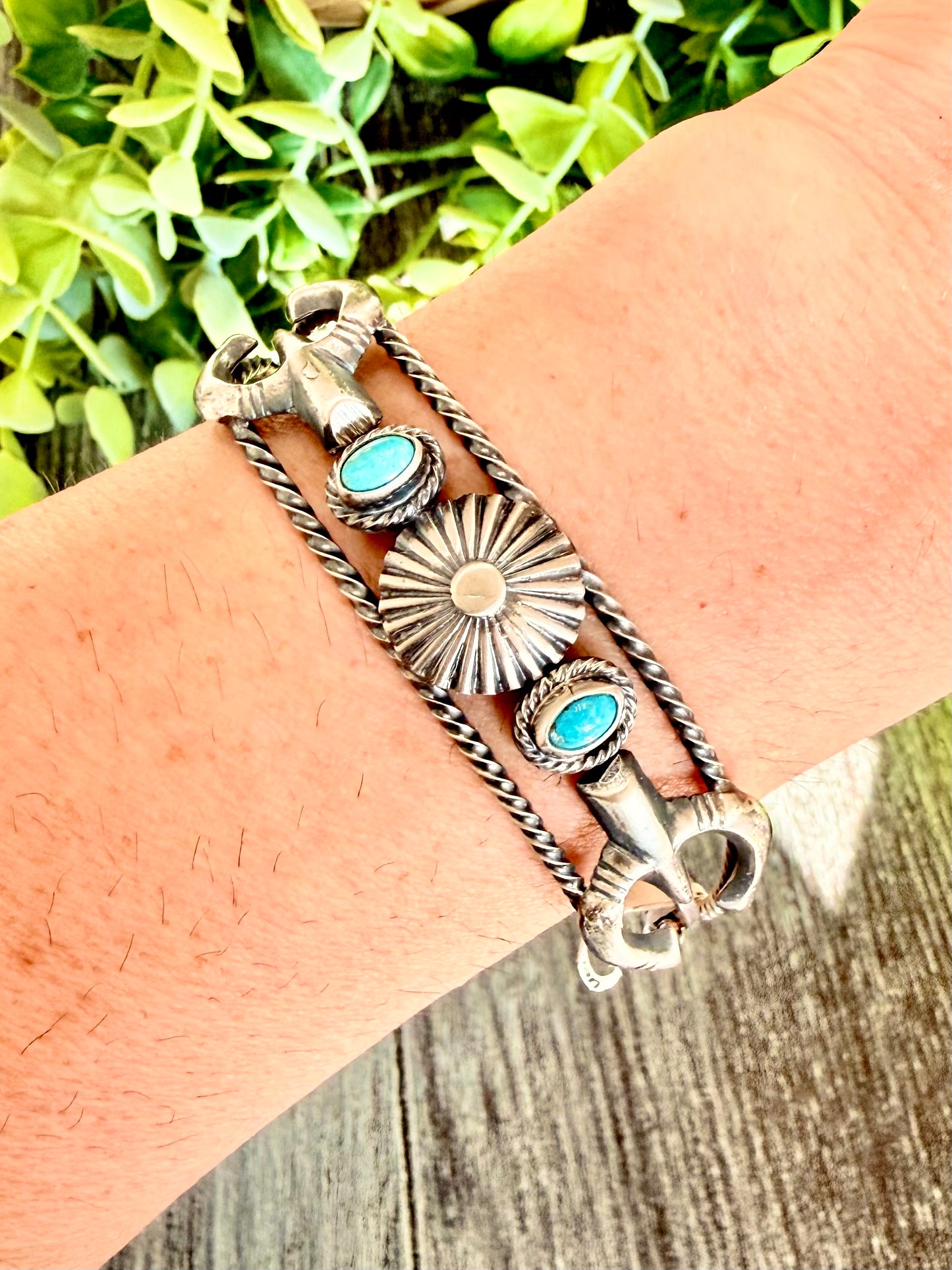 Bobby Platero ~ Naja Cuff Bracelet