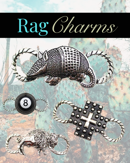 Western Vibes Faux Scarf Charms