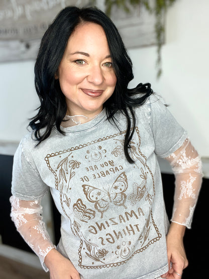 Amazing Things Mineral Tee