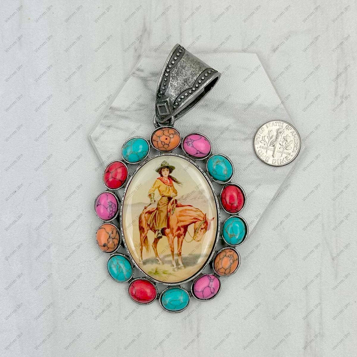 Short Go Rodeo Pendants
