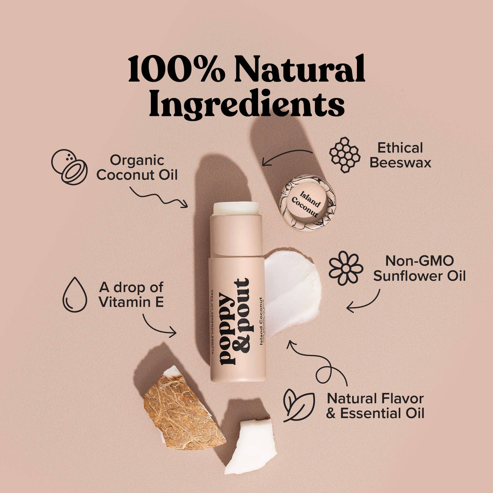 Poppy & Pout Lip Balms