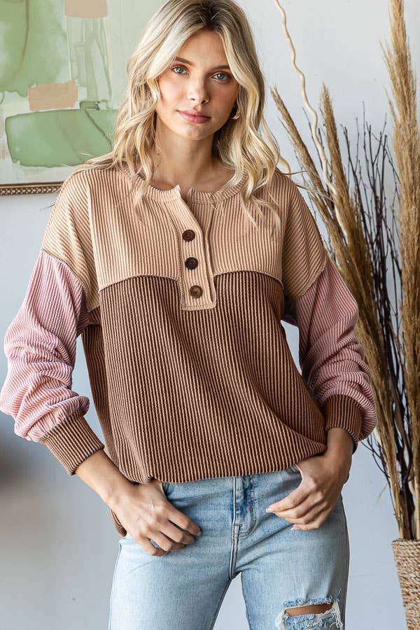 Color Block Party Top