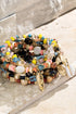 10 Layered Wood and Glass Bracelet - Roaming Gypsy Boutique