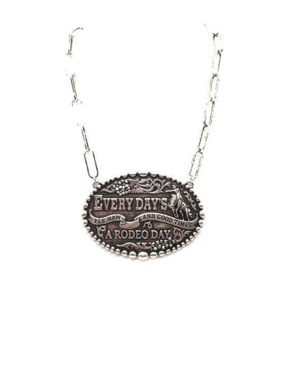 Mega Link Western Paperclip Necklaces