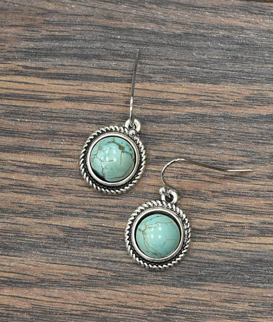 Droplet Turquoise Earrings