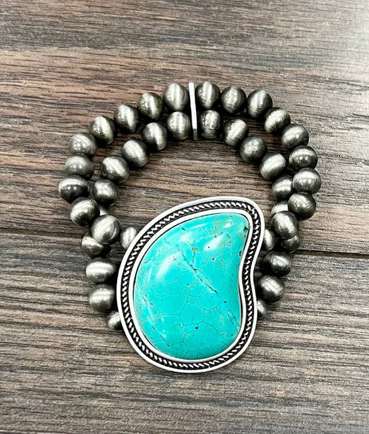 2-strand Navajo Stretch Bracelet