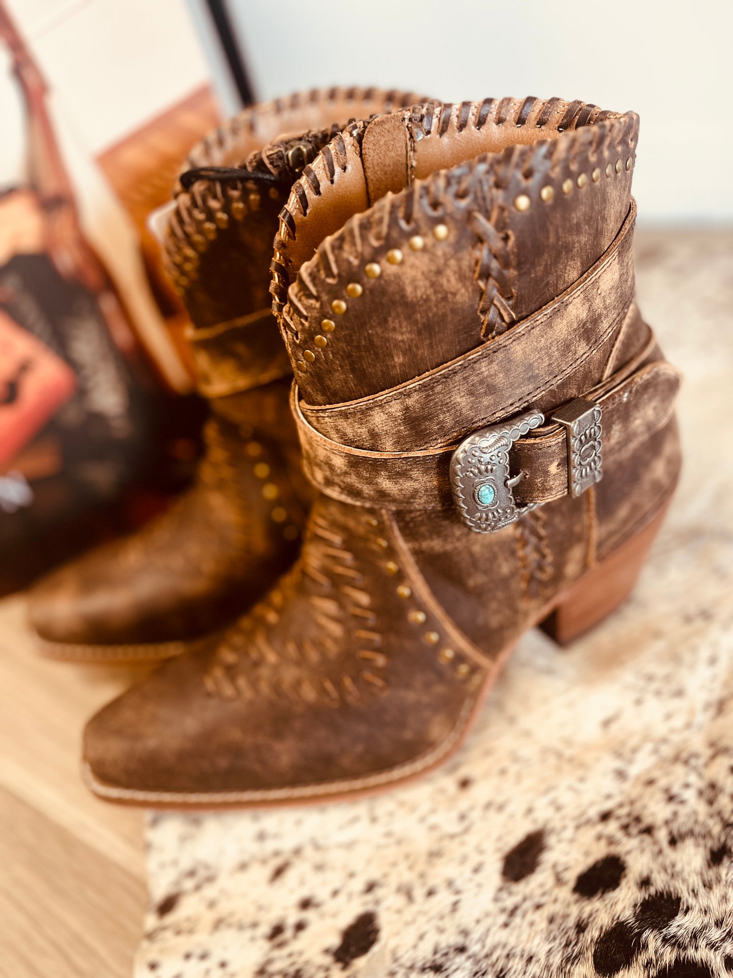 Westros Leather Bootie
