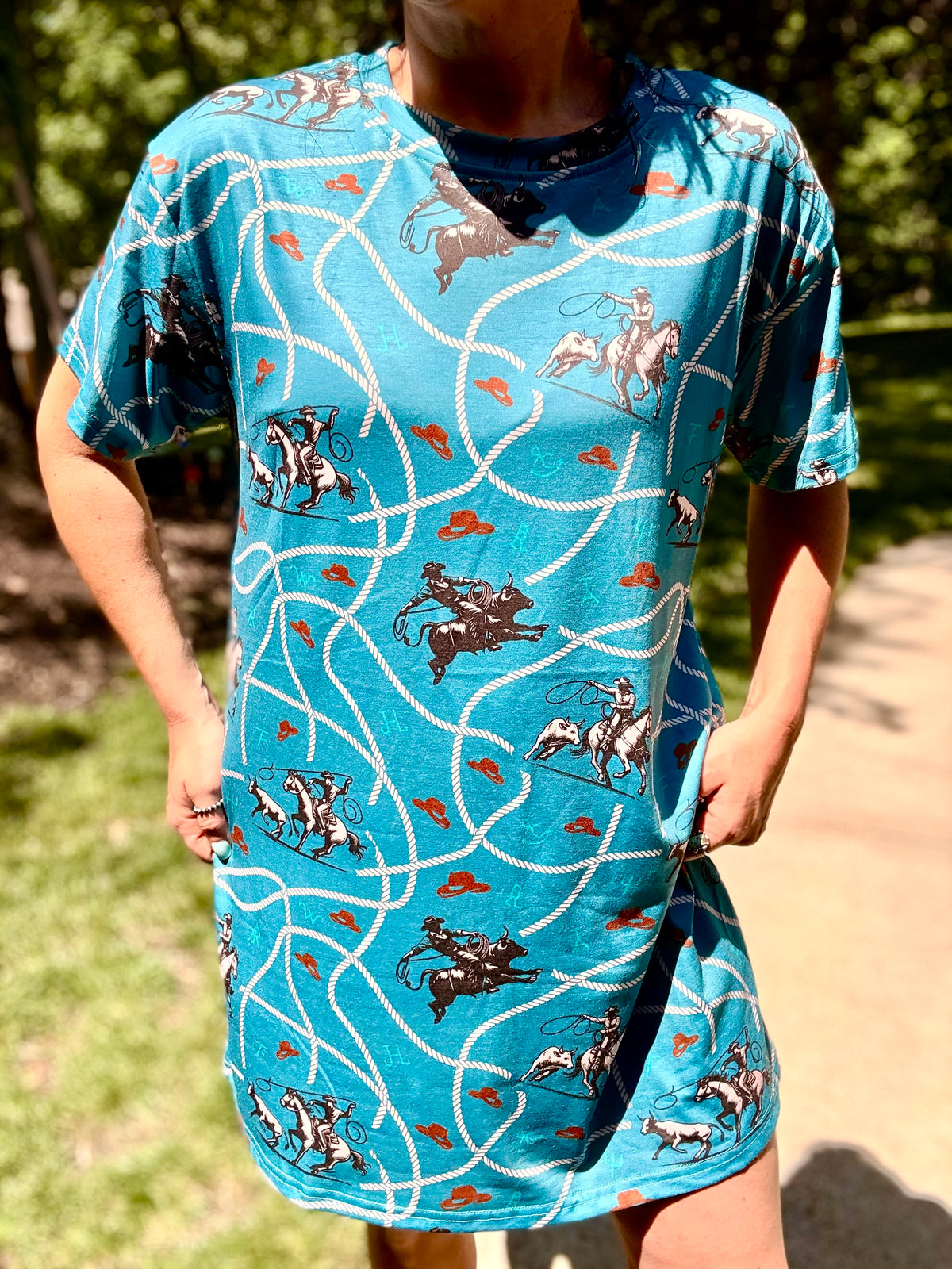 Jade Buckin Roper T-Shirt Dress
