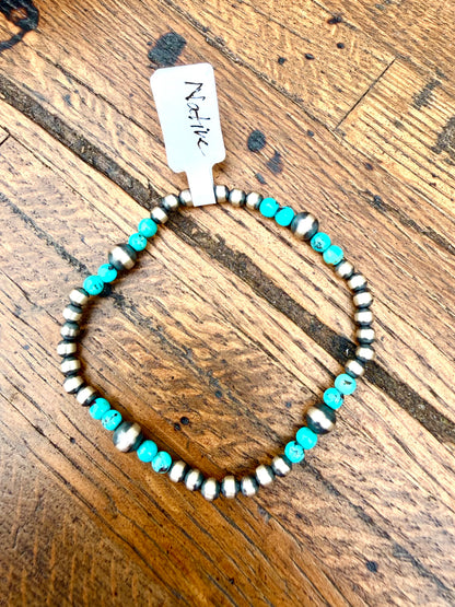 Desert Pearl Stretchy Bracelets | Native Strung