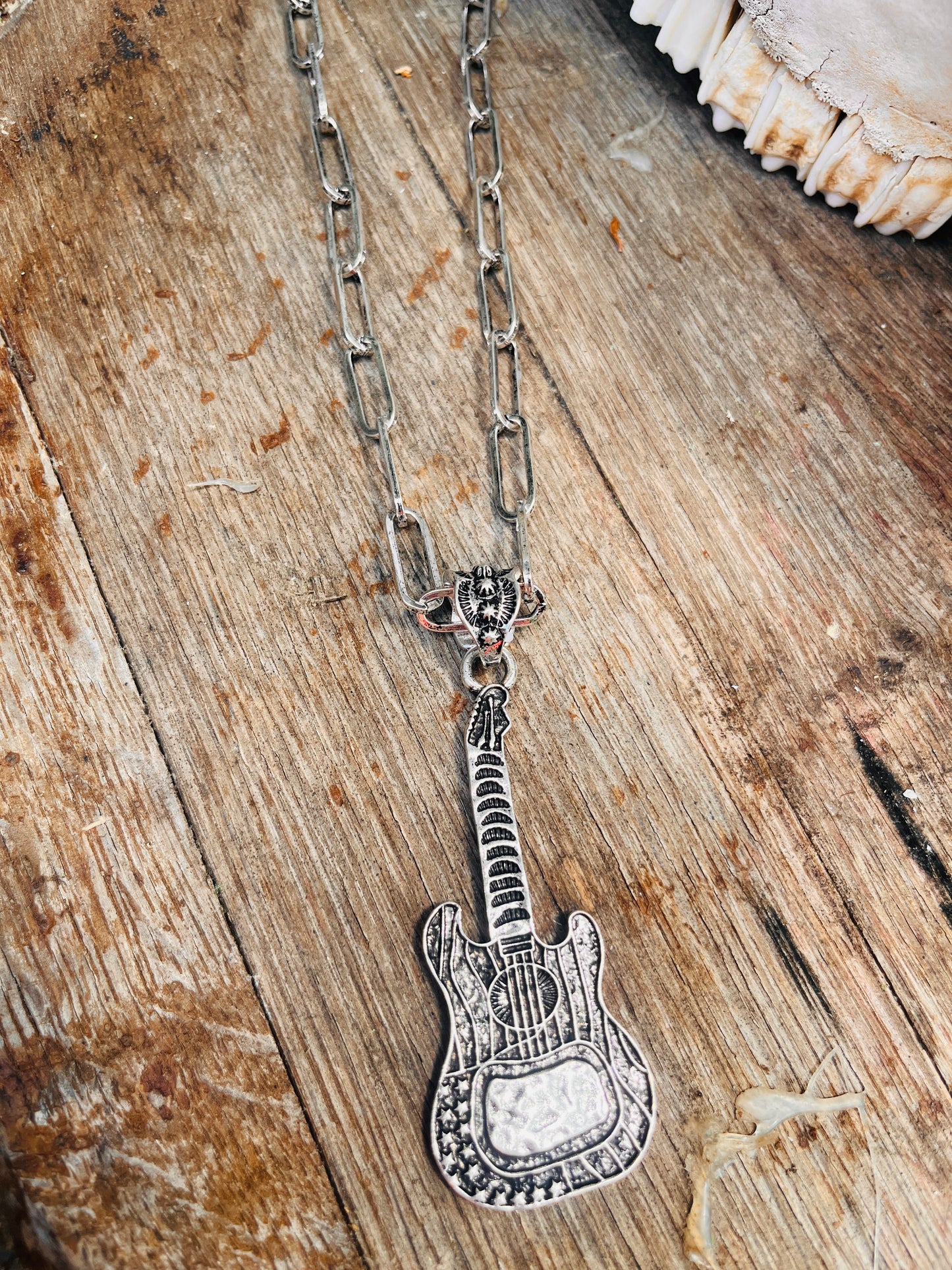 Mega Link Western Paperclip Necklaces