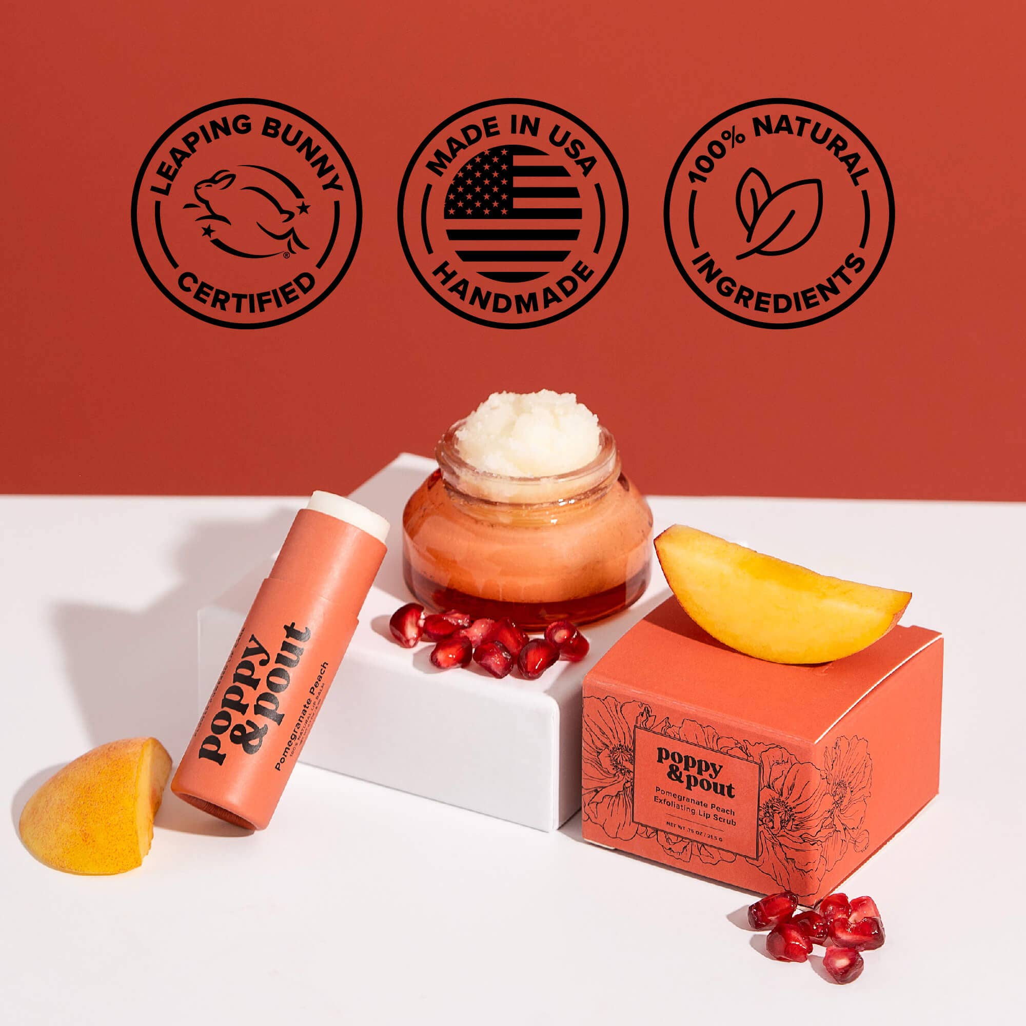 Poppy & Pout Lip Balms