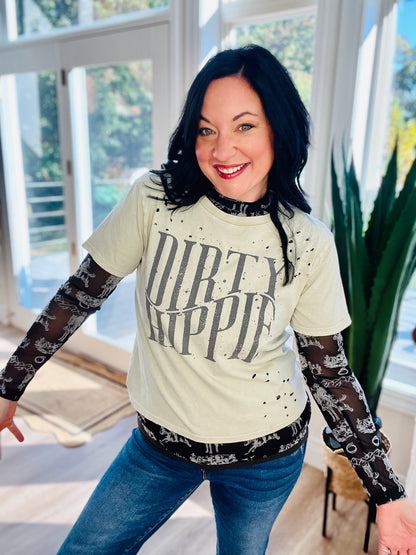 DIRTY HIPPIE TEE